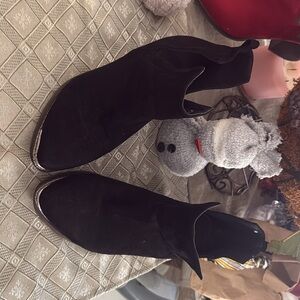 Elegant Black Ankle Booties